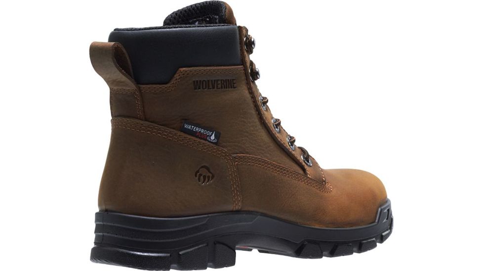 Wolverine Chainhand Waterproof 6in Boot - Mens, Brown, 12 US, Medium, W10917-12M