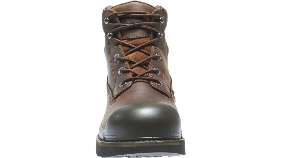 Wolverine Crawford Waterproof Steel-Toe 6in Work Boot - Mens, Brown, 7 US, Medium, W04661-7M