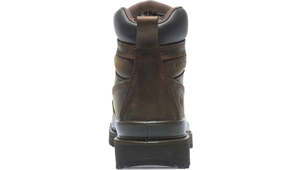 Wolverine Crawford Waterproof Steel-Toe 6in Work Boot - Mens, Brown, 7 US, Medium, W04661-7M