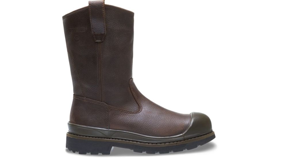 Wolverine Crawford Waterproof Steel-Toe Wellington Boot - Mens, Brown, 7 US, Medium, W04664-7M