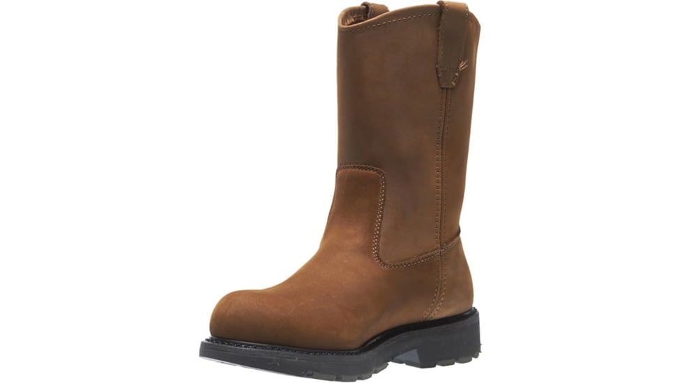 Wolverine DD Work Steel-Toe Wellington Boot - Mens, Brown, 5.5 US, Medium, W04707-5.5M