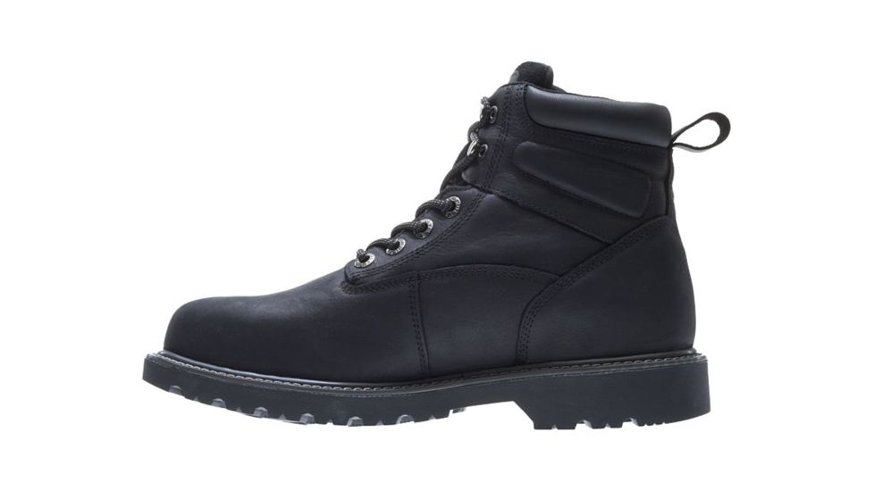 Wolverine Floorhand Waterproof 6in Work Boot - Mens, Black, 7.5 US, Medium, W10691-7.5M