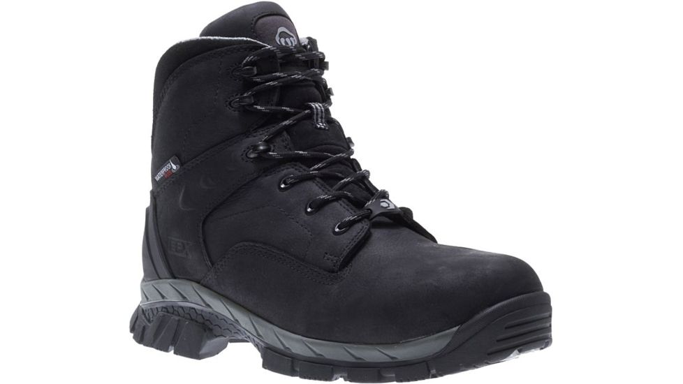 Wolverine Glacier Ice Waterproof Insulated CarbonMAX 6in Boot - Mens, Black, 8.5 US, Extra Wide, W10647-8.5EW