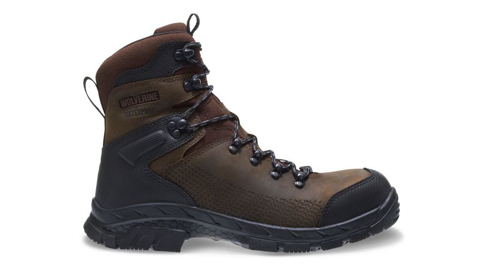 Wolverine Glacier Xtreme Insulated Waterproof 8in Boot - Mens, Brown, 7 US, Medium, W10884-7M