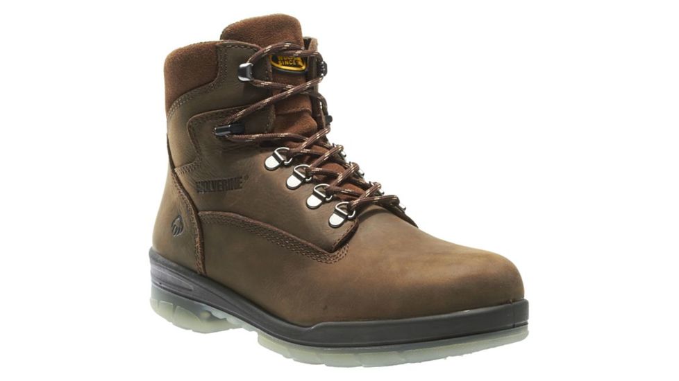 Wolverine I-90 DuraShocks Waterproof Insulated Steel-Toe 6in Work Boot - Mens, Stone, 11.5 US, Medium, W03294-11.5M