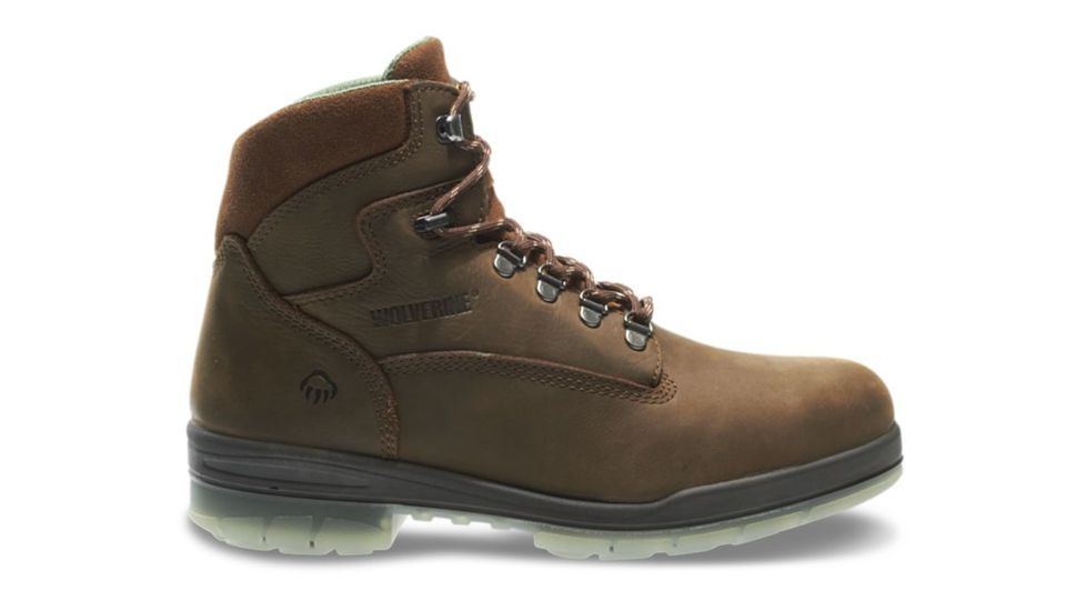 USED Wolverine I-90 DuraShocks Waterproof Insulated Steel-Toe 6in Work Boot - Men's, Stone, 9 US, Medium, W03294-9M, EDEMO1