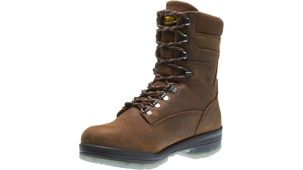 Wolverine I-90 DuraShocks Waterproof Insulated Steel-Toe 8in Work Boot - Mens, Stone, 10.5 US, Medium, W03295-10.5M