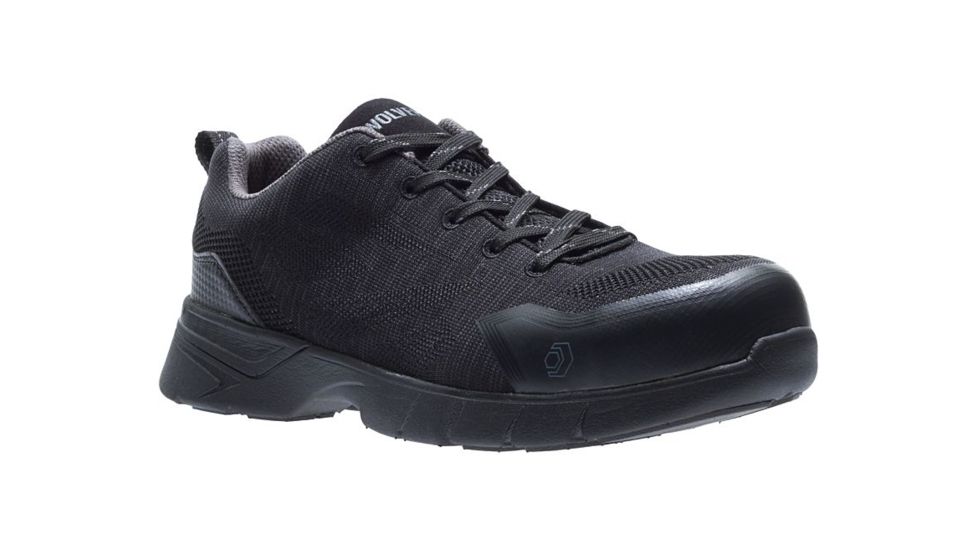Wolverine Jetstream 2 CarbonMAX Safety Toe Shoe - Mens, Black, 7.5 US, Medium, W10807-7.5M