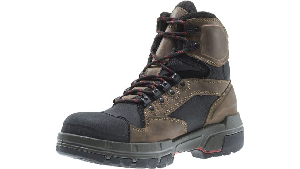 Wolverine Legend DuraShocks CarbonMAX Safety Toe 6in Boot - Mens, Dark Brown, 10.5 US, Extra Wide, W10612-10.5EW