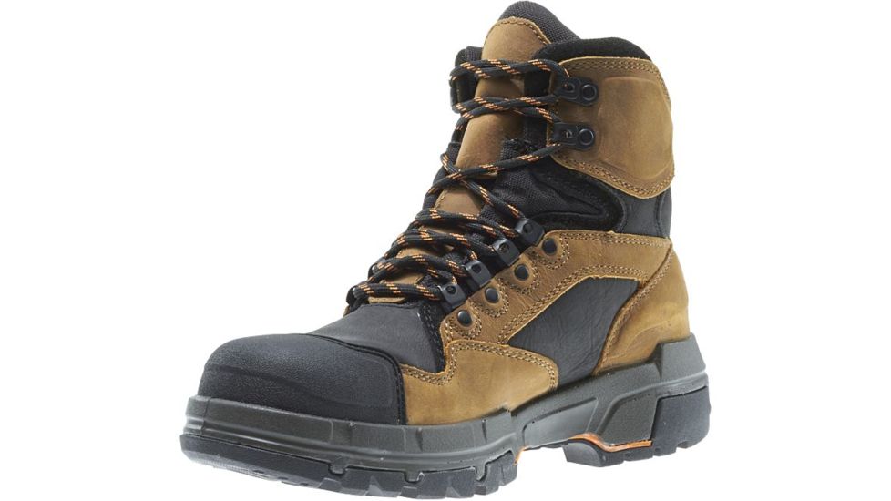 Wolverine Legend DuraShocks CarbonMAX Safety Toe 6in Boot - Mens, Tan, 11 US, Medium, W10611-11M