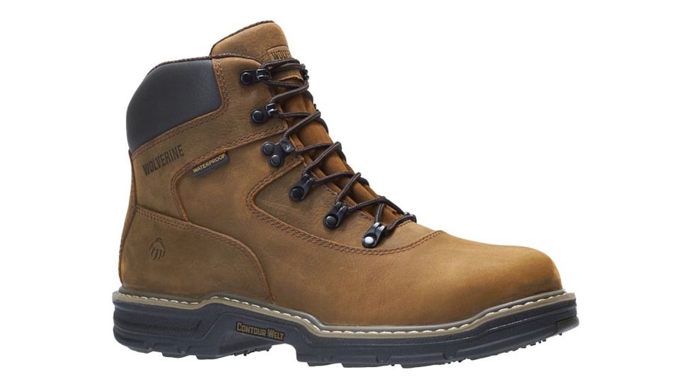 Wolverine Marauder Insulated Steel-Toe 6in Work Boot - Mens, Brown, 7 US, Medium, W02161-7M