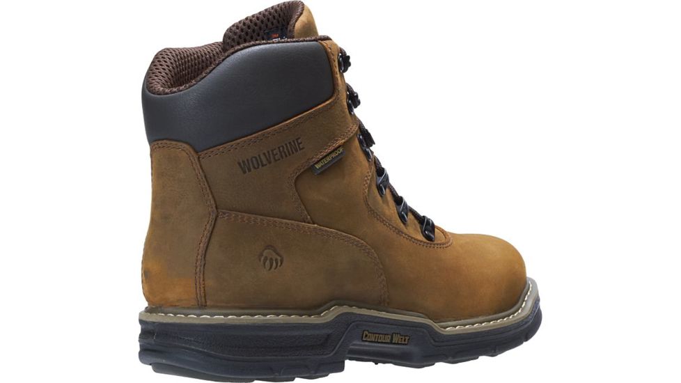 Wolverine Marauder Insulated Steel-Toe 6in Work Boot - Mens, Brown, 7 US, Medium, W02161-7M