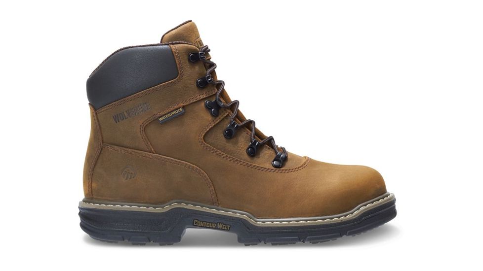 Wolverine Marauder Insulated Steel-Toe 6in Work Boot - Mens, Brown, 7 US, Medium, W02161-7M
