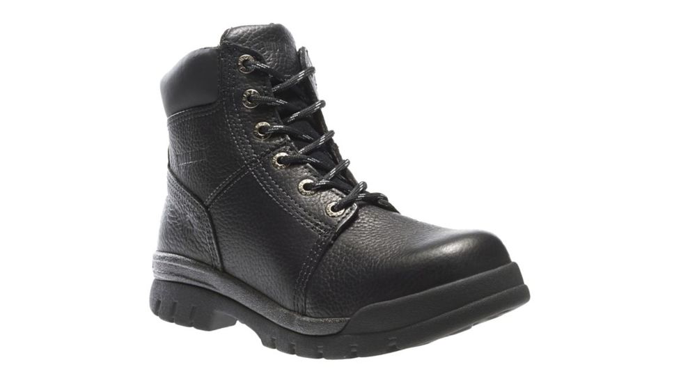 Wolverine Marquette Steel-Toe 6in Work Boot - Mens, Black, 10.5 US, Extra Wide, W04714-10.5EW