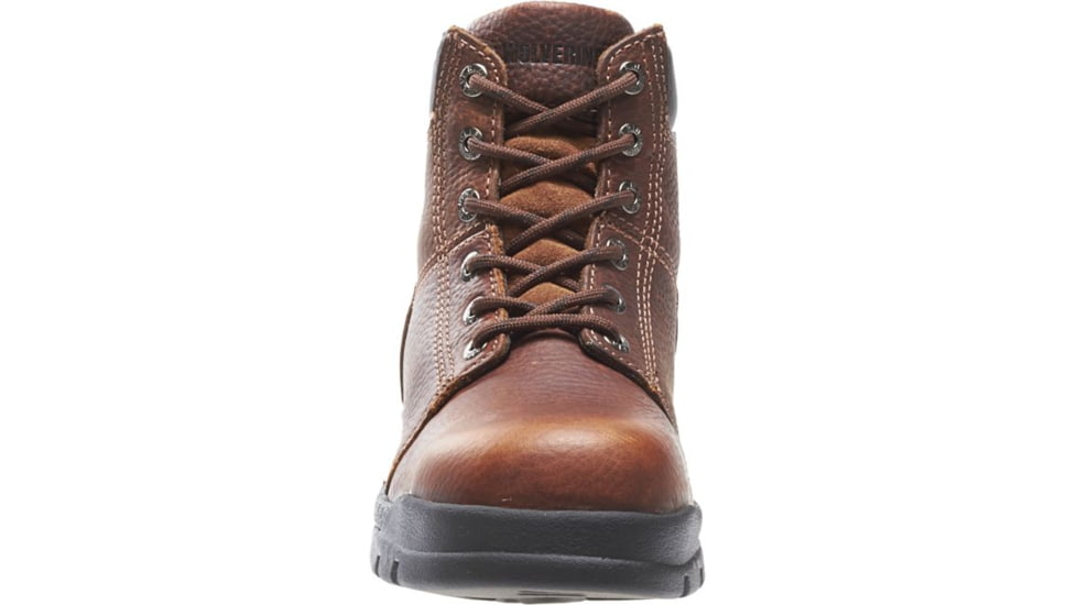 Wolverine Marquette Steel-Toe 6in Work Boot - Mens, Walnut, 7.5 US, Medium, W04713-7.5M