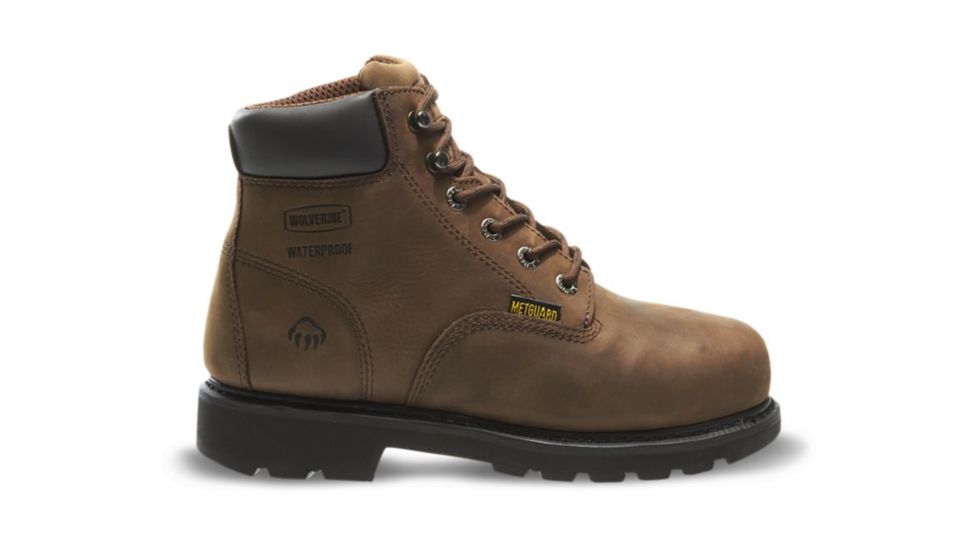 Wolverine Mckay Waterproof Steel-Toe 6in Work Boot - Mens, Brown, 8 US, Medium, W05679-8M