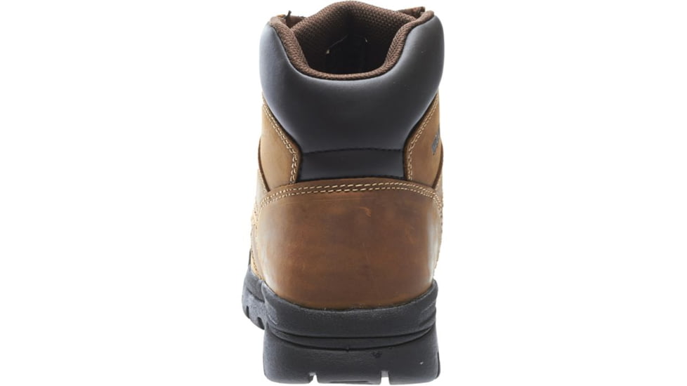 Wolverine Potomac English Moc Steel-Toe 6in Work Boot - Mens, Brown, 8.5 US, Extra Wide, W04349-8.5EW