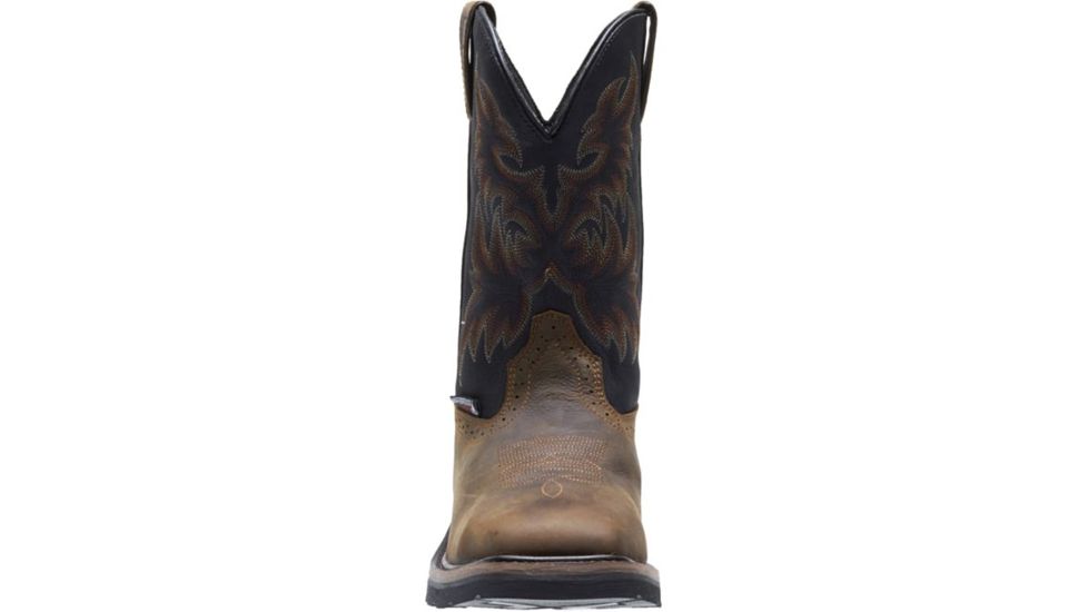 Wolverine Rancher Waterproof Wellington Boot - Mens, Black/Brown, 11 US, Extra Wide, W10768-11EW