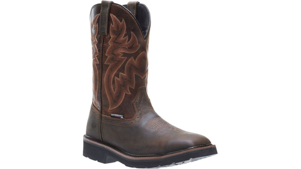 Wolverine Rancher Waterproof Wellington Boot - Mens, Brown, 7.5 US, Extra Wide, W10766-7.5EW