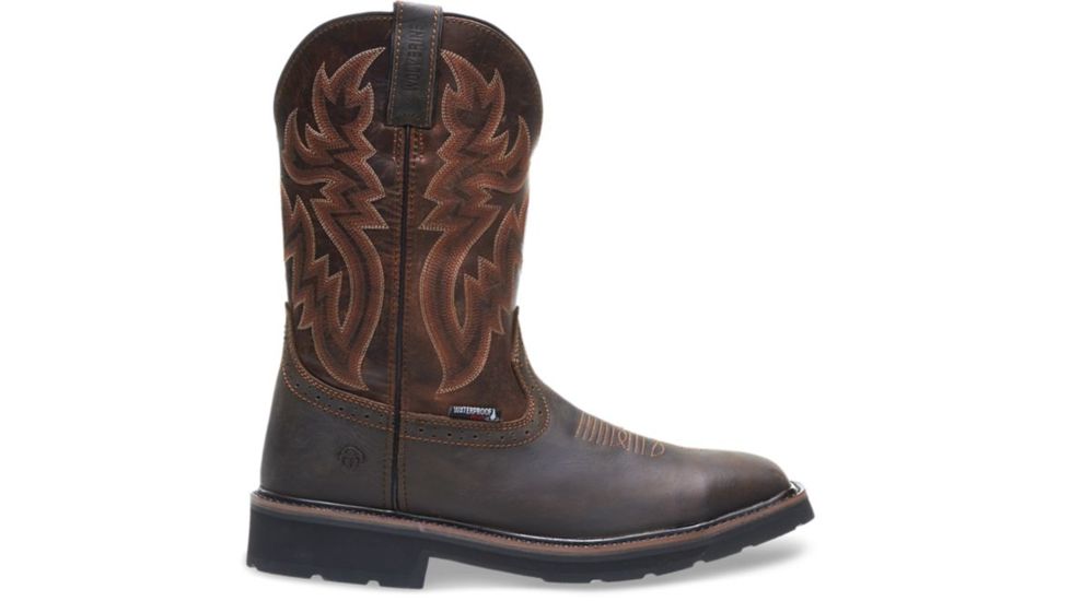Wolverine Rancher Waterproof Wellington Boot - Mens, Brown, 7.5 US, Extra Wide, W10766-7.5EW