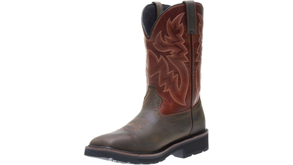 Wolverine Rancher Waterproof Wellington Boot - Mens, Rust/Brown, 9 US, Extra Wide, W10767-9EW