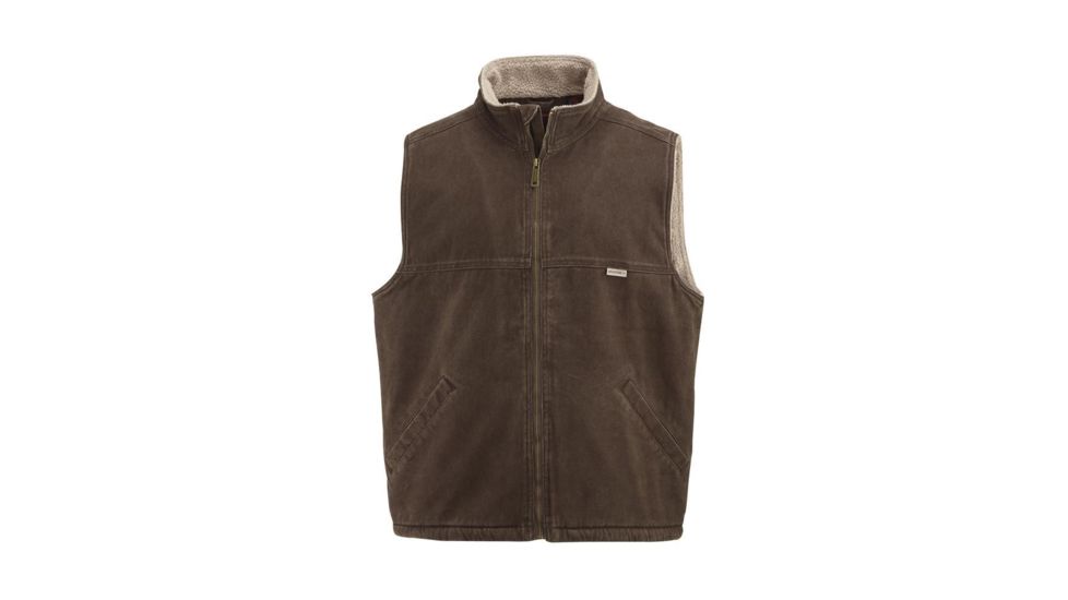 Wolverine Upland Long Vest - Men's, Bison, 4X W1202810-202-4X