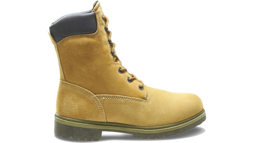 USED Wolverine Waterproof Insulated 8in Work Boot - Men's, Gold, 7.5 US, Medium, W01195-7.5M, EDEMO1