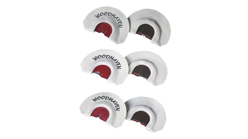 Woodhaven Calls Woodhaven Custom Calls The Red Zone 3-pack Mouth Calls