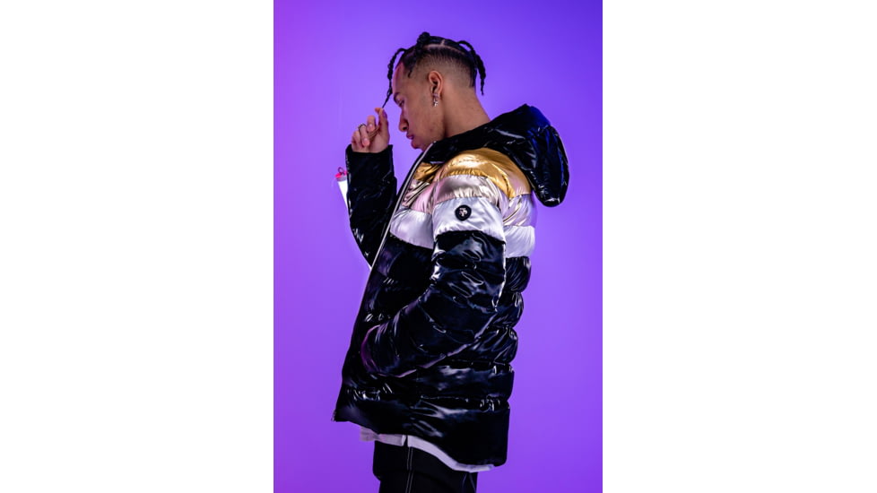 Woodpecker Medium Weight Sparrow Coat - Mens, Firebird/Black Gold, XL, WPM004-FB-XL