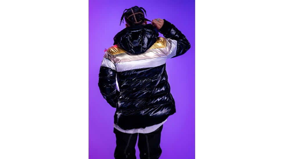 Woodpecker Medium Weight Sparrow Coat - Mens, Firebird/Black Gold, XL, WPM004-FB-XL