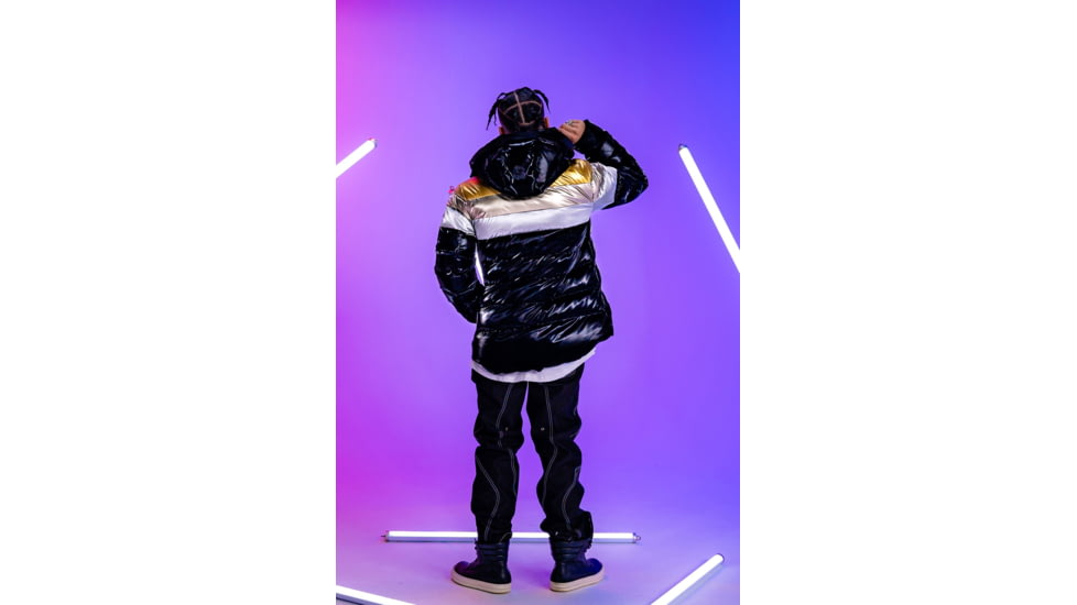 Woodpecker Medium Weight Sparrow Coat - Mens, Firebird/Black Gold, XL, WPM004-FB-XL