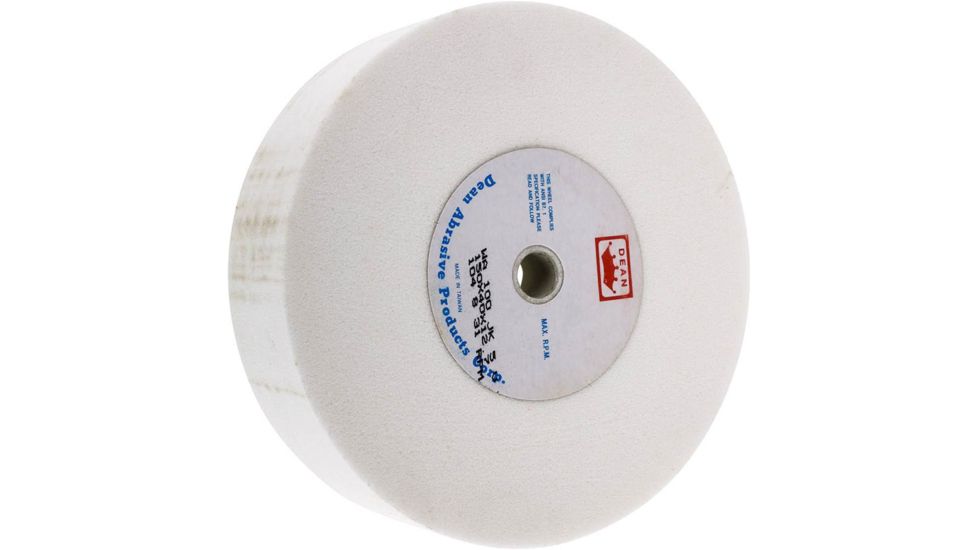 Shop Fox 6in x 1-1/2in Grinding Wheel, Type 5 A120 1/2in Bore, D4601