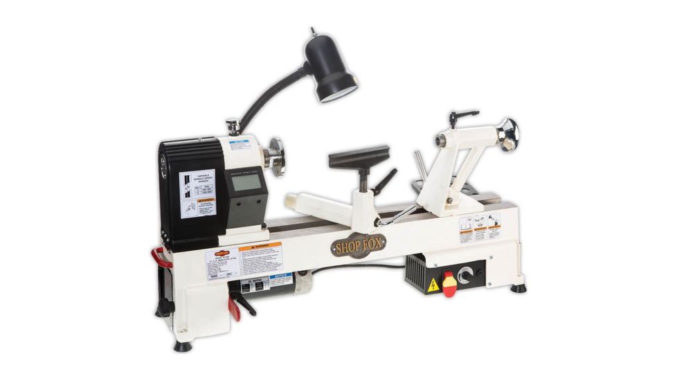 Shop Fox 12in x 15in Benchtop Wood Lathe, W1836