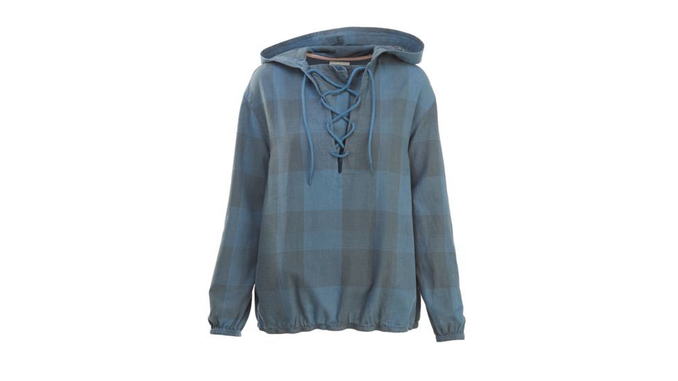 Woolrich Hemp Womens Hoodie, Dark Slate, M, 2327-DARKSLATE-M