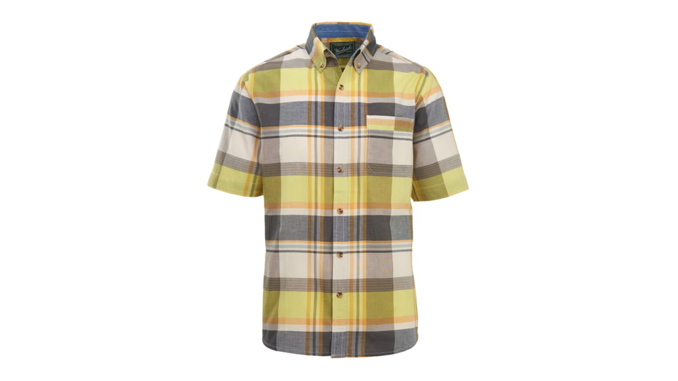 Woolrich Men's Timberline Short-Sleeve Classic Shirt, Bungee Cord, L 6161-BUG-BUNGEECORD-L-DEMO