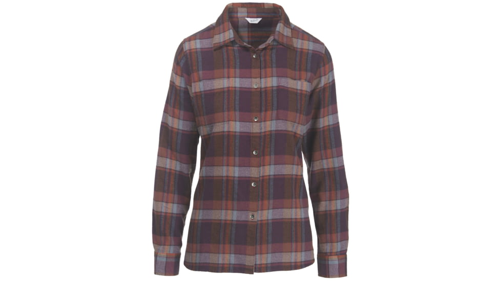 Woolrich Pemberton Shirt - Women's-Burgundy-Small