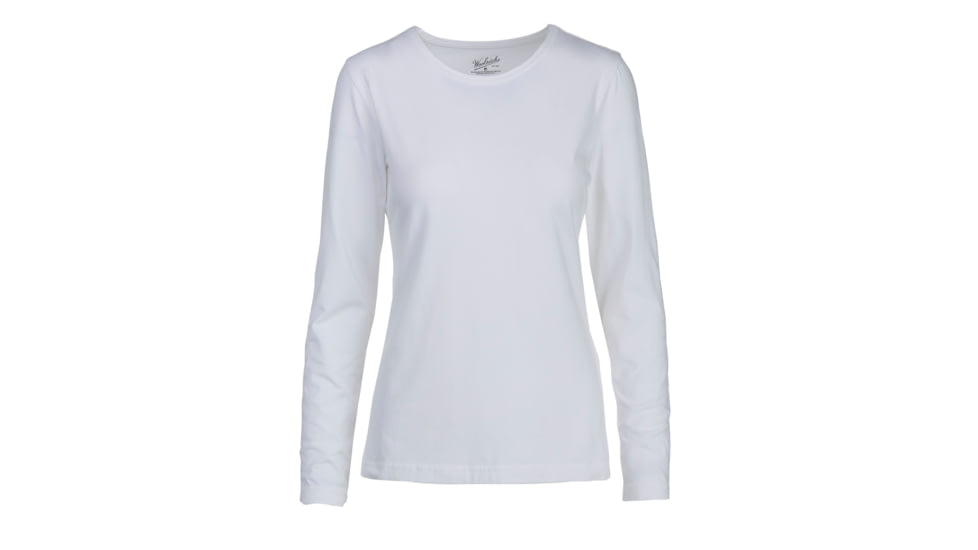 Woolrich Women's Laureldale Long Sleeve Shirt, White, M 7003-WHT-WHITE-M-DEMO