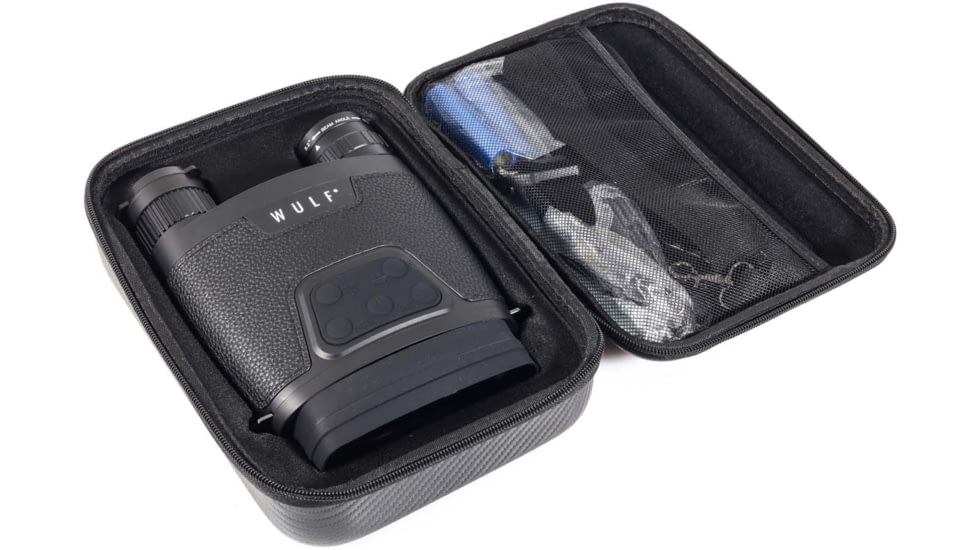 Wulf Optics Classic HD Night Vision 3.6-10.8x31mm Binoculars, Black, WU4010