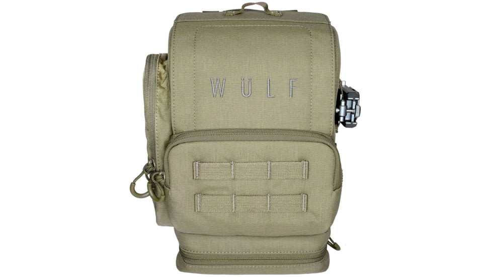 Wulf Optics Guardian Binocular Harness w/Quick Detach Thermal System, Tan, WU6502