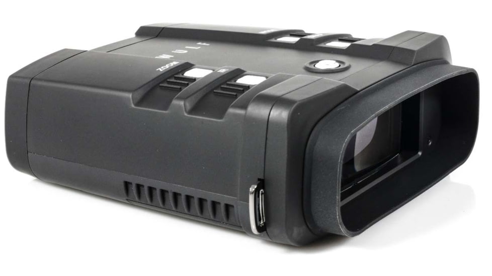 Wulf Optics HD Night Vision 3.6-10.8x31mm Binoculars, Black, WU4001