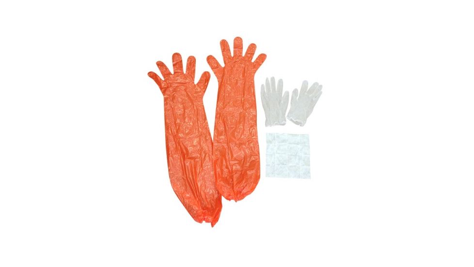 X-Stand Dirty Job Glove Kit, Orange, Pack of 4, XAAH405-4
