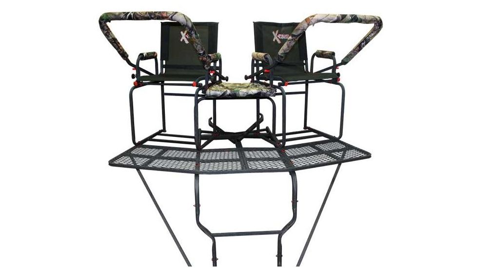 X-Stand The Comrade Tree Stand, Black, 18ft Double, XSLS656