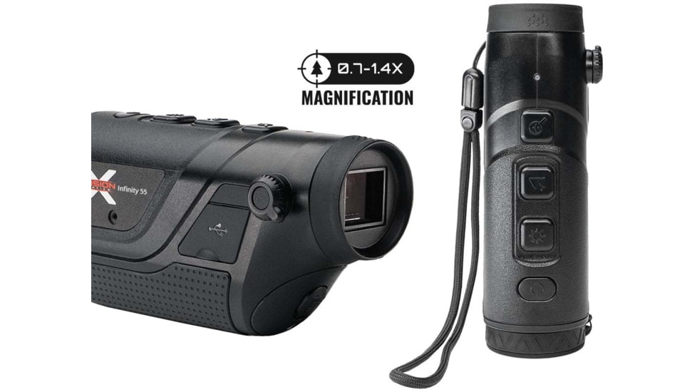 X-Vision Infinity 55 0.7-1.4x10mm Thermal Imaging Monocular