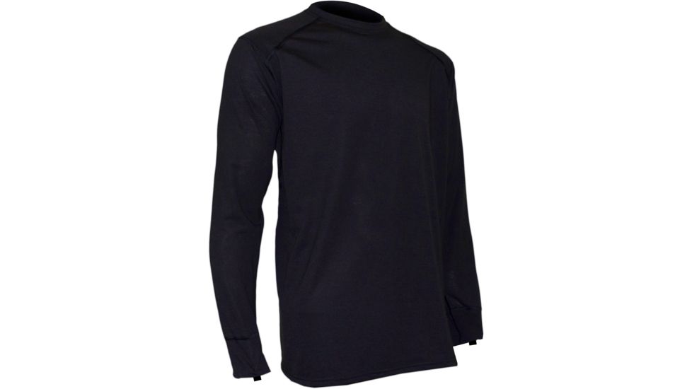 XGO Fav. Tactical Tee Long Sleeve w/ Advanced Cooling, Navy, Small, 1T11AQAC-S-220