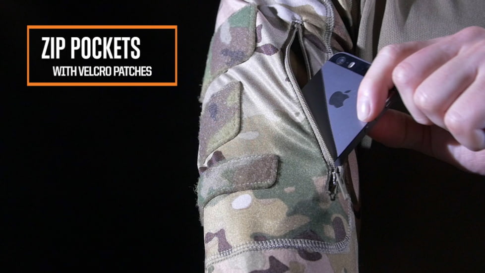 XGO Fr Defense Base Layer Combat Shirt, Multicam - DBL3-FR-493-L