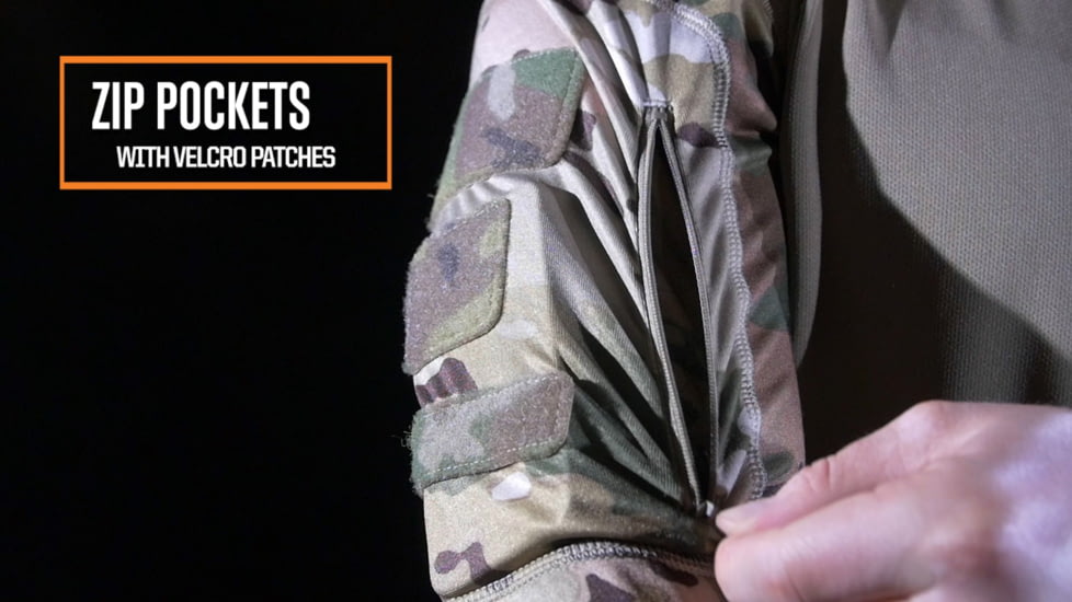 XGO Fr Defense Base Layer Combat Shirt, Multicam - DBL3-FR-493-L