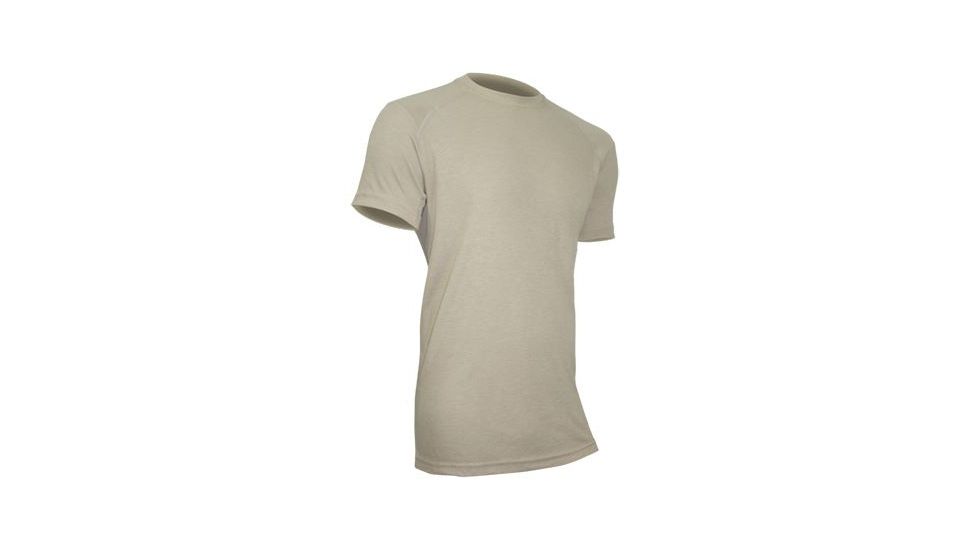 XGO Mens Phase 2 Flame Retardant Relaxed Fit Short Sleeve T shirt, Desert Sand, 2XL 2F16M-2XL-700