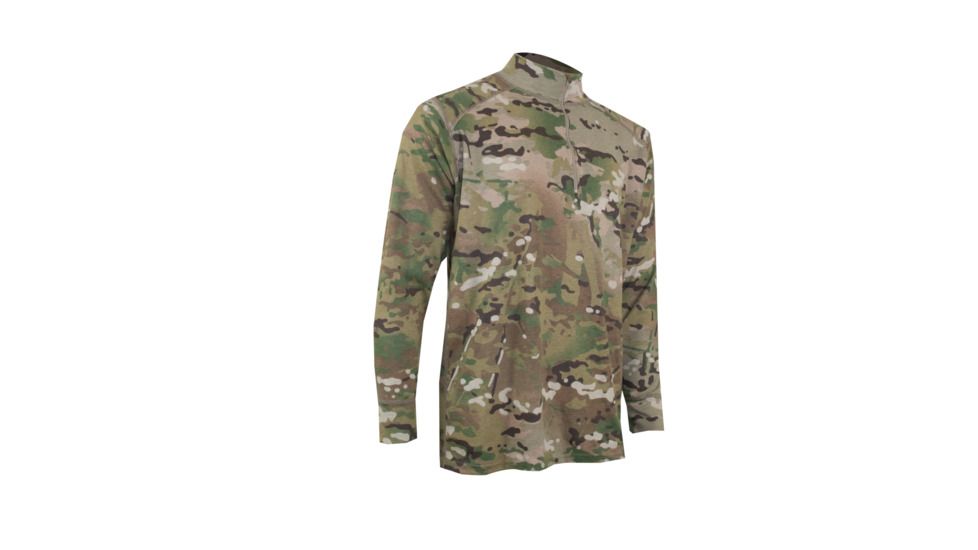 XGO Mens Phase 2 FR Zip Mock, MultiCam, Small, 2F11DP-S-093