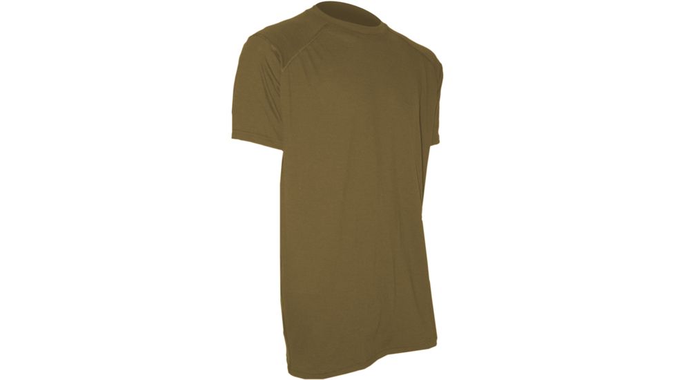 XGO Montana Wool 1.0 Short Sleeve Crew, Tan 499, Small, 1XW16M-S-499