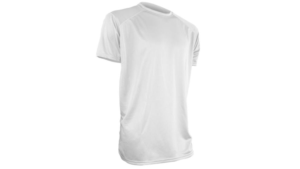 XGO Phase 1 Advanced Cooling Relaxed Fit T Shirt, White, XL 1G16M-AC-XL-10